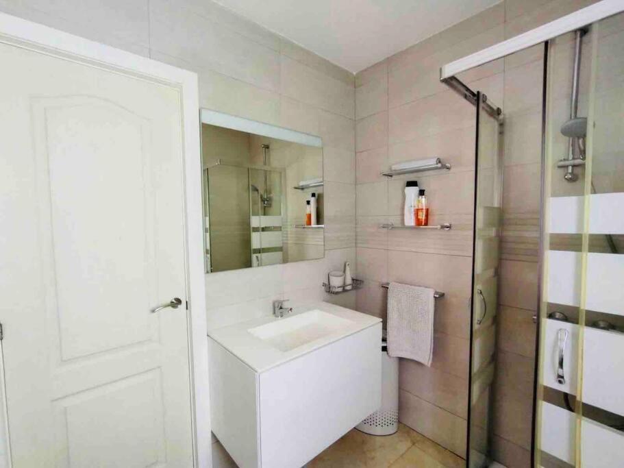 Apartamento As Tres Pitas Apartment Villanueva De Arosa Ngoại thất bức ảnh
